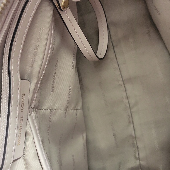 Michael Kors tan leather shoulder bag Whitney Pebble Leather Tote - Picture 4 of 16